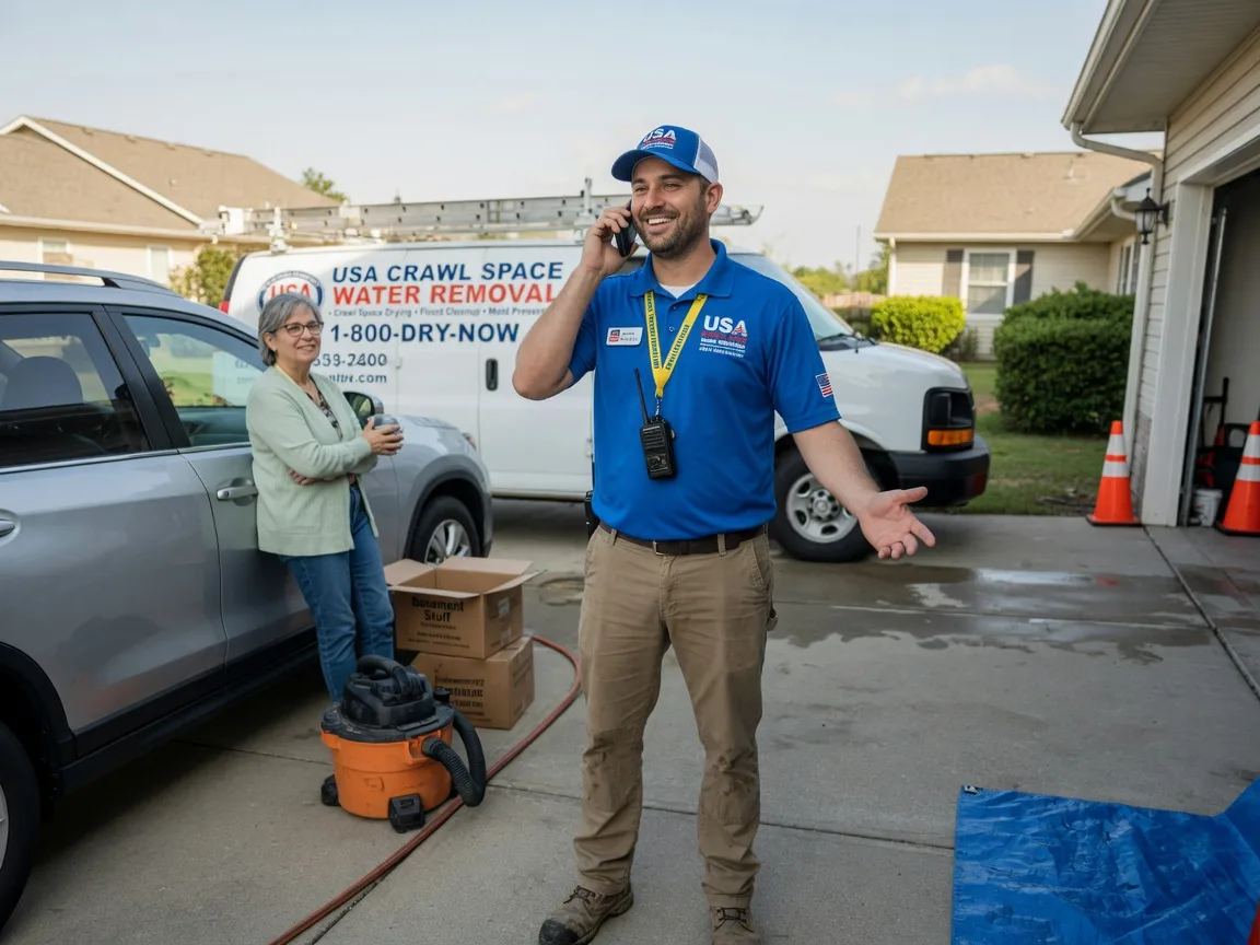 Crawl Space Water Removal Woolwine, VA FAQs